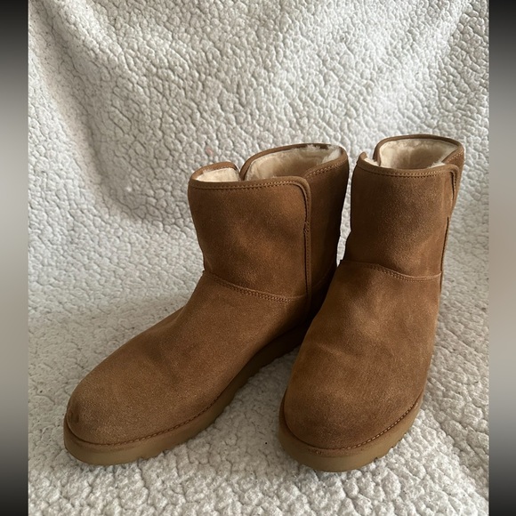 UGG Shoes - UGG Cory LI Short Chestnut Shearling Boots